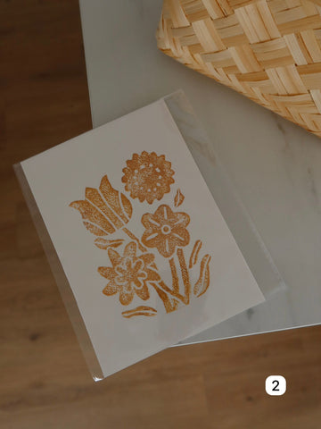 ✿ Linoleografia - Fiori ✿