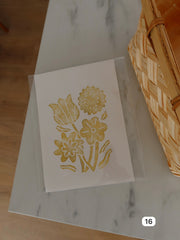 ✿ Linoleografia - Fiori ✿