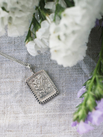 ✿ Collier "Tarot" (Argent) ✿