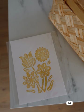 ✿ Linoleografia - Fiori ✿