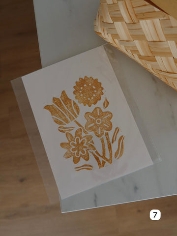 ✿ Linoleografia - Fiori ✿