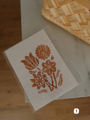 ✿ Linoleografia - Fiori ✿