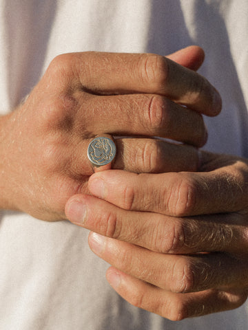 “Savage” Signet Ring /Mr. Salty