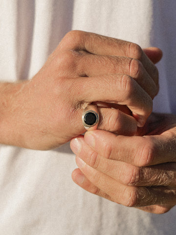 “Onyx” Ring /Mr. Salty