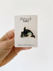 "Whale" brooch