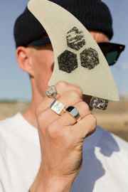 "Ombak" Signet Ring /Mr. Salty