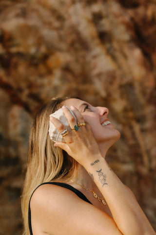 Bague GILI (plaqué or/gold plated)