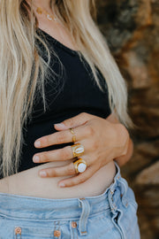 Bague GILI (plaqué or/gold plated)