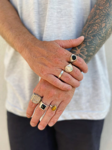 Anello “Occhio di tigre” /Monsieur Salty