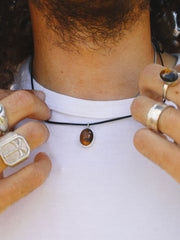 Collana “Occhio di tigre” /Monsieur Salty