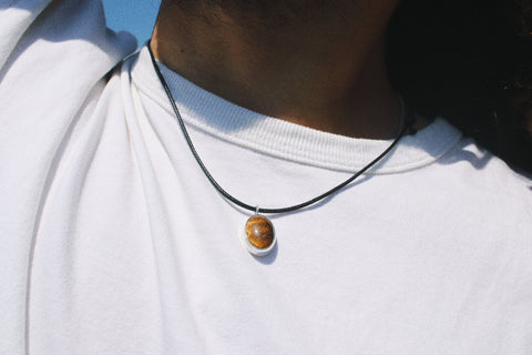 Collana “Occhio di tigre” /Monsieur Salty