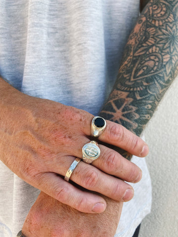 Anello “inciso” /Monsieur Salty