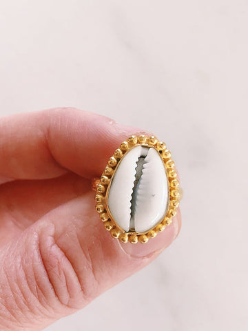Ring "Uluwatu" - Gold plated