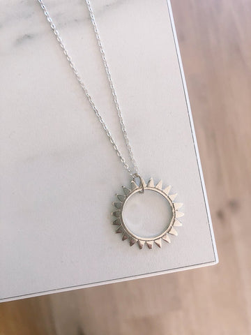 Collier "Sunshine" - ARGENT 🌞