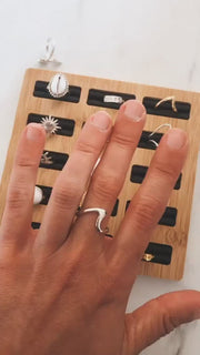 Bague « Ombak » - ARGENT 🌊