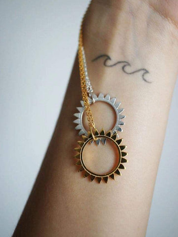 Collier "Sunshine" - ARGENT 🌞