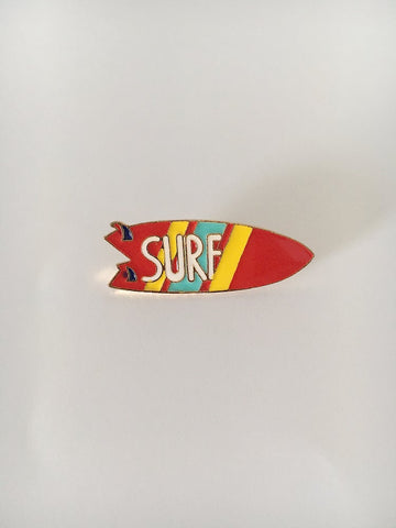 "Surf" brooch