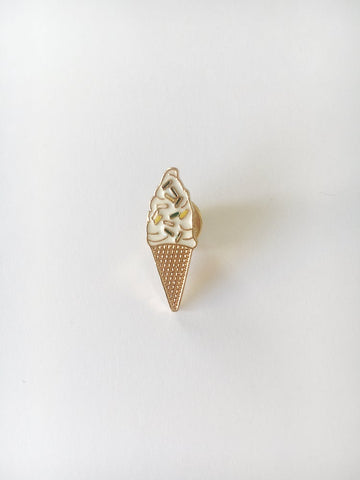 "Ice Cream" brooch