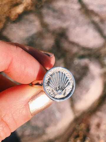 Bague cheap piece argent