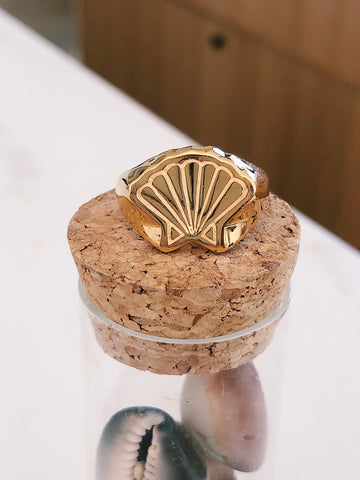 Bague « Mermaid » - Plaqué or 18k