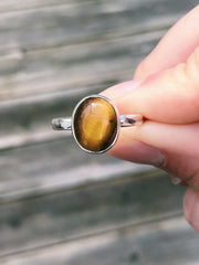 Anello “Occhio di tigre” /Monsieur Salty