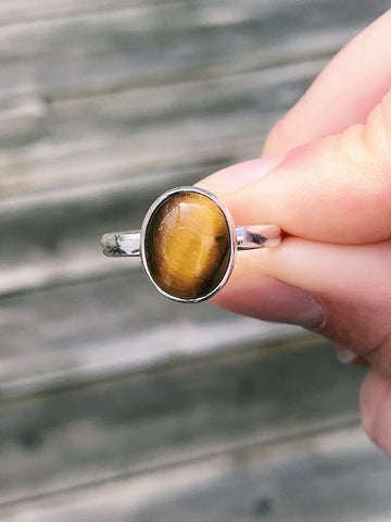 Anello “Occhio di tigre” /Monsieur Salty