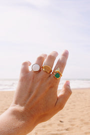 “Java” ring 🐋 - GOLD