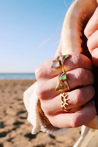 “Java” ring 🐋 - GOLD